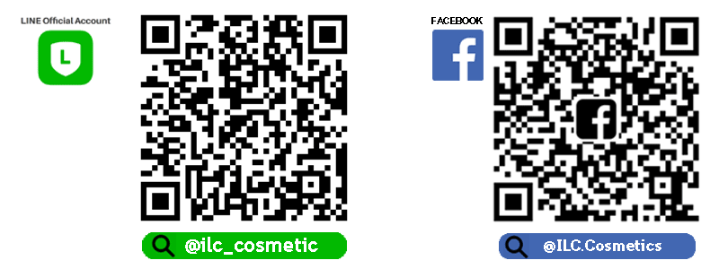contact ilc,line,@ilc_cosmetic,facebook,https://www.facebook.com/ILC.Cosmetics/